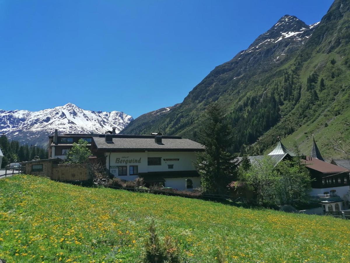 Haus Bergwind Lejlighed Sankt Leonhard im Pitztal Eksteriør billede