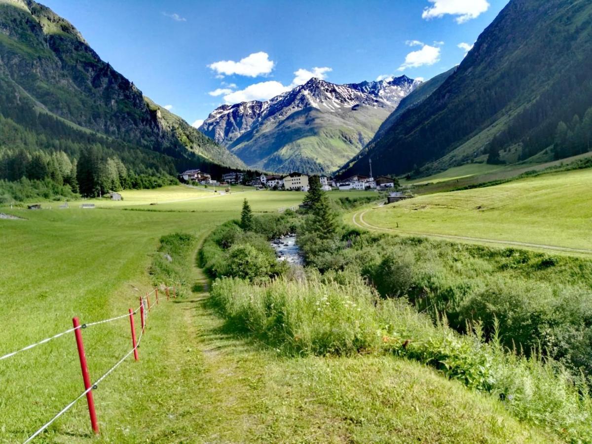 Haus Bergwind Lejlighed Sankt Leonhard im Pitztal Eksteriør billede