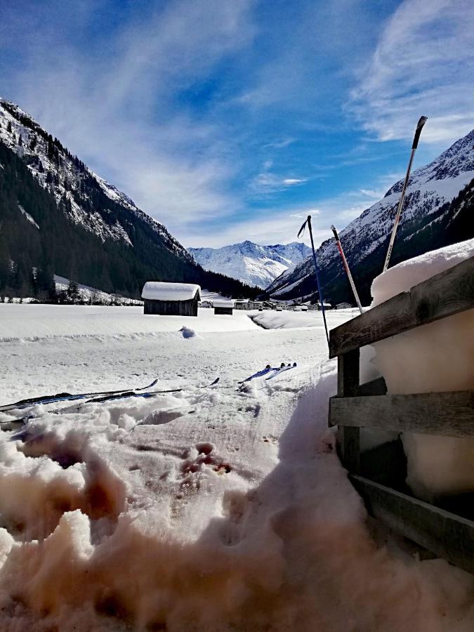 Haus Bergwind Lejlighed Sankt Leonhard im Pitztal Eksteriør billede