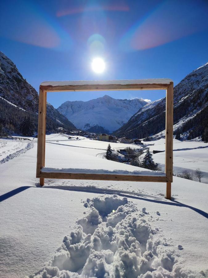 Haus Bergwind Lejlighed Sankt Leonhard im Pitztal Eksteriør billede