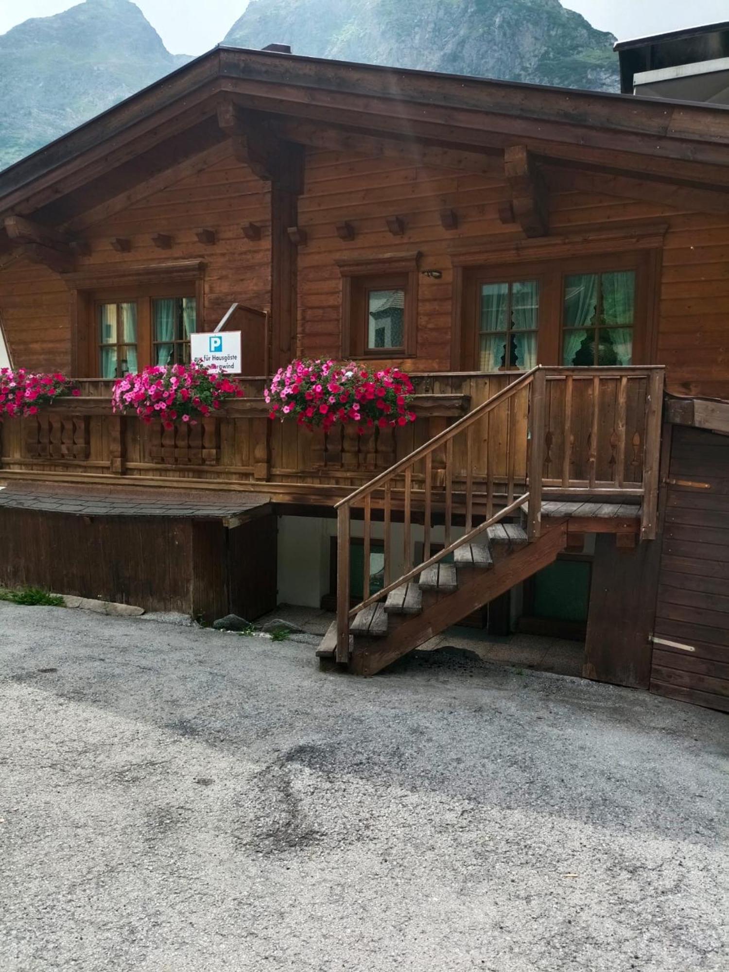 Haus Bergwind Lejlighed Sankt Leonhard im Pitztal Eksteriør billede
