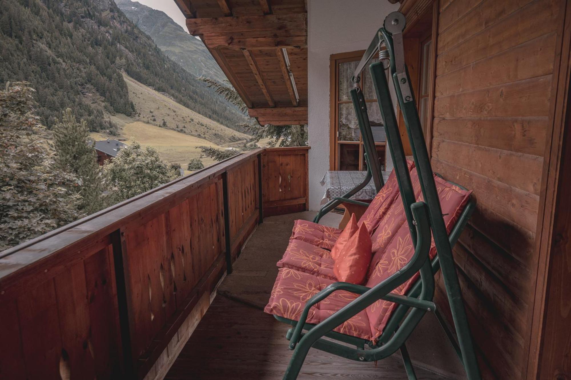 Haus Bergwind Lejlighed Sankt Leonhard im Pitztal Eksteriør billede